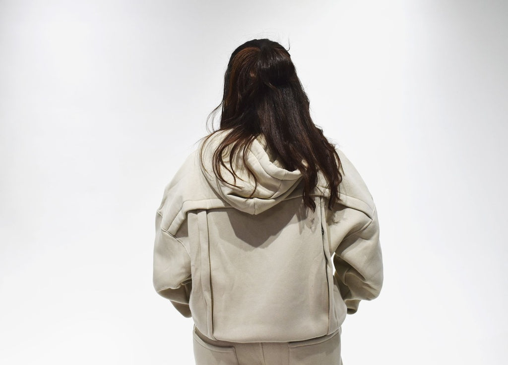 Switchable Print Hoodie Oversized