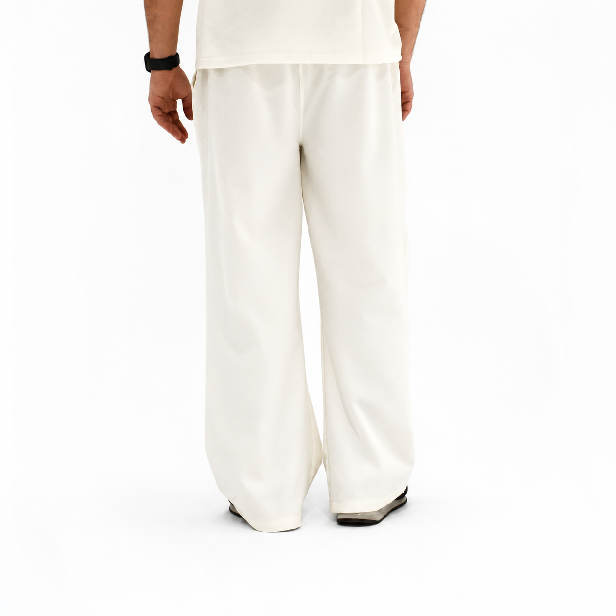 Ivory-Drift Pants Wide Leg